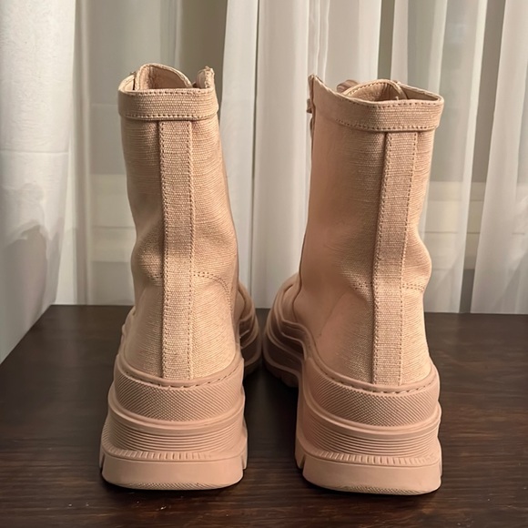 Free People Camp Out Canvas Combat Boot - Picture 6 of 8